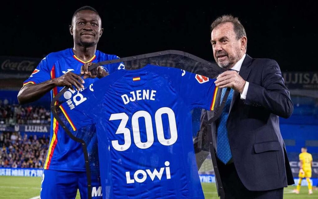 Djené Dakonam : Le capitaine togolais honoré pour son 300e match avec Getafe