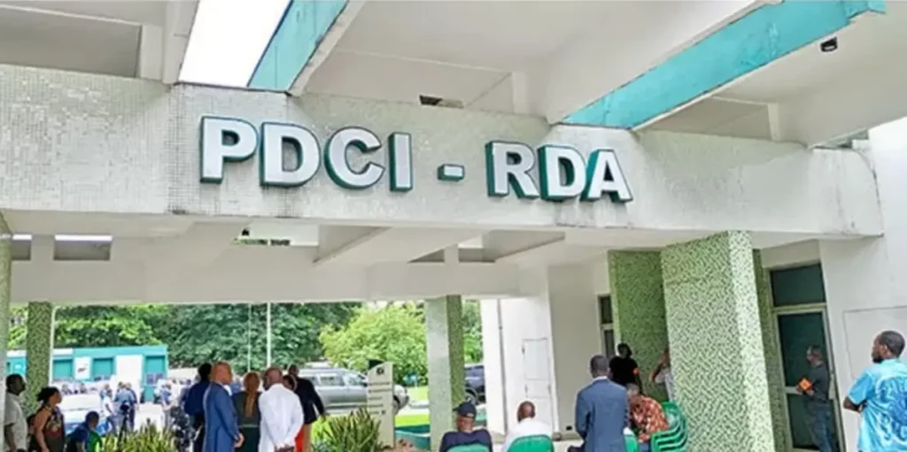 Côte d'Ivoire : 7 cadres clés du PDCI-RDA visés par une enquête criminelle