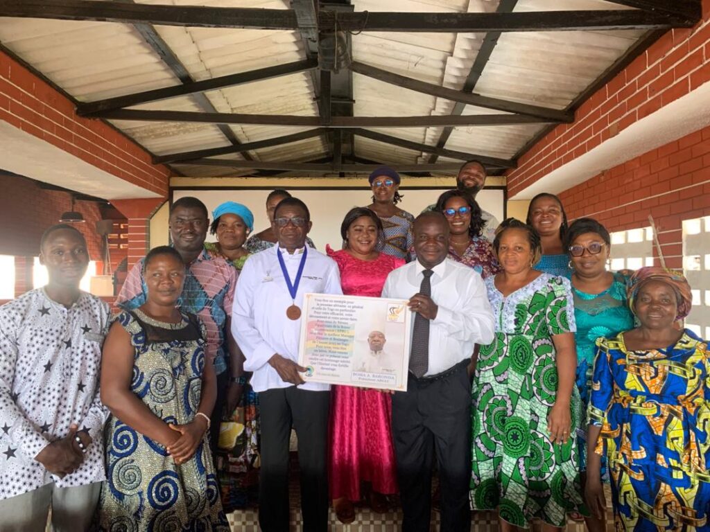 TOGO : Boma Baronda, président de l’ABIAT, distingué pour la bonne gouvernance