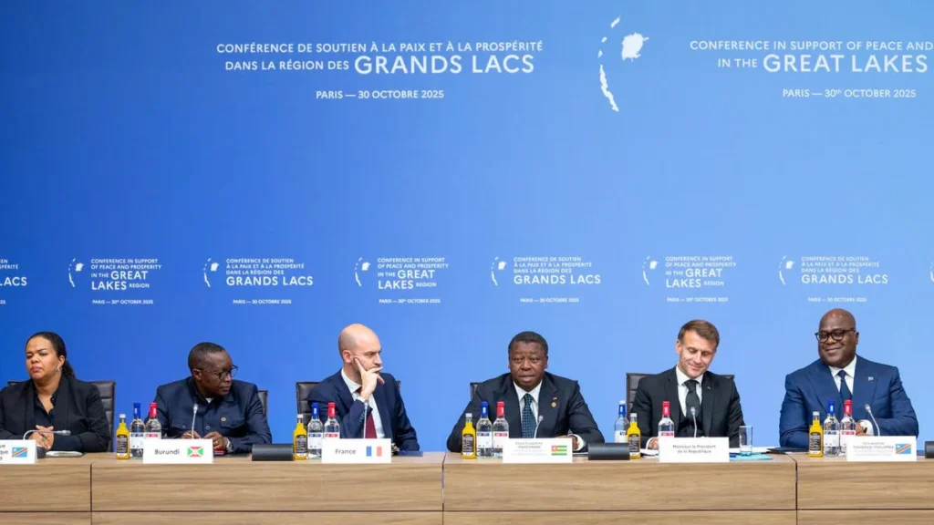 Conférence de Paris : des milliards d'euros mobilisés pour la RDC, Faure Gnassingbé met en garde contre le détournement