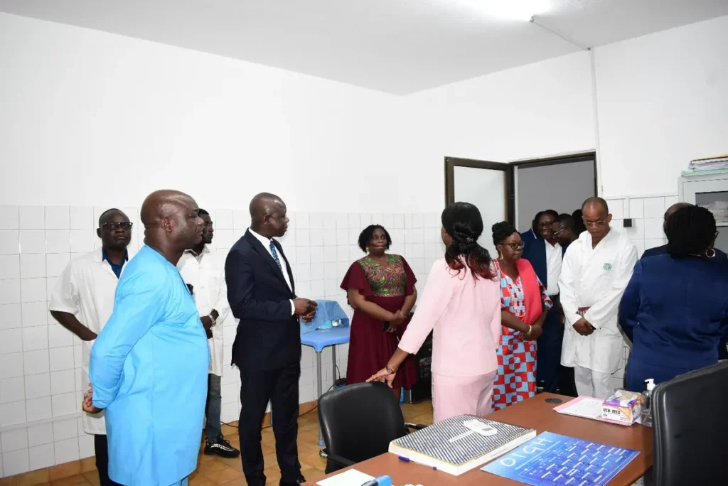 Santé : Le ministre Jean-Marie Tessi descend sur le terrain