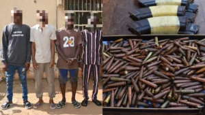 Braquage à Hédzranawé : les auteurs arrêtés, un arsenal de guerre saisi