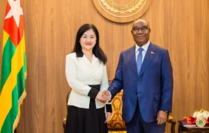 Assemblée nationale du Togo : Le président Sélom Klassou reçoit trois partenaires stratégiques