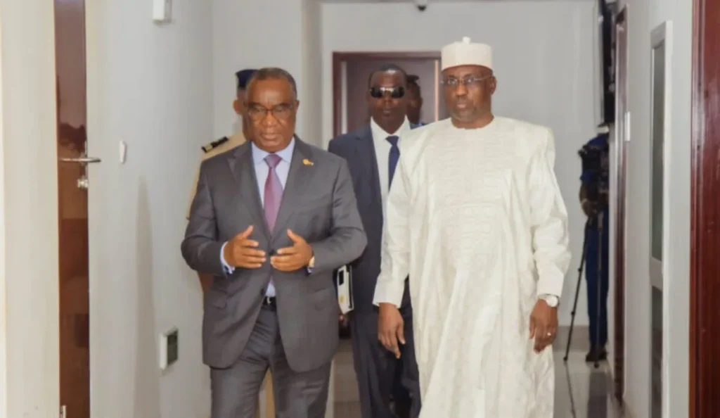 Assemblée nationale du Togo : le président Sélom Klassou reçoit Ali Kolotou Tchaïmi