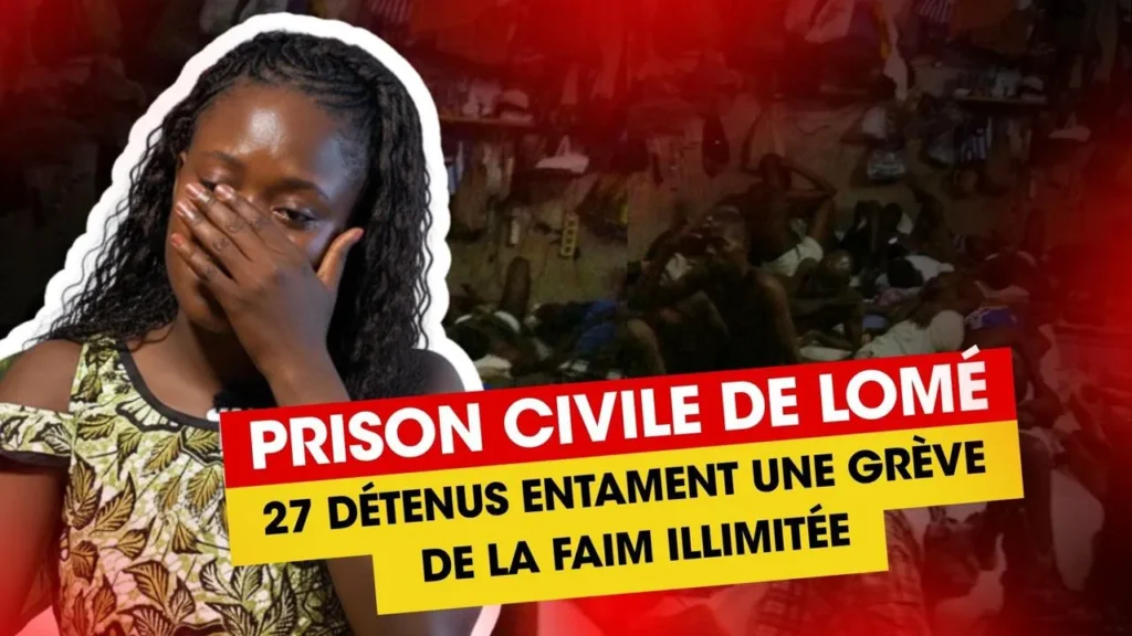 Togo : 27 détenus entament une grève de la faim illimitée à la prison civile de Lomé - Revue du 12 novembre 2025