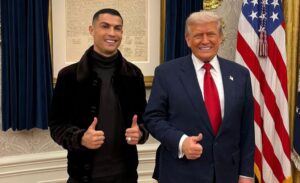 VIDEO : rencontre historique entre Cristiano Ronaldo et Donald Trump