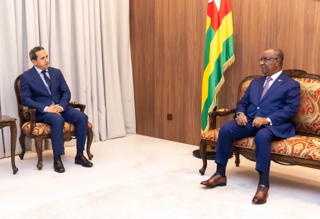 Assemblée nationale du Togo : le président Selom Klassou accueille des diplomates libyens et marocains