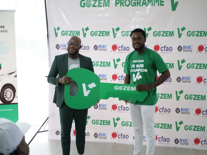 Programme V+ : GOZEM remet des clés de véhicules neufs à ses champions 2 P1411182 1 11zon