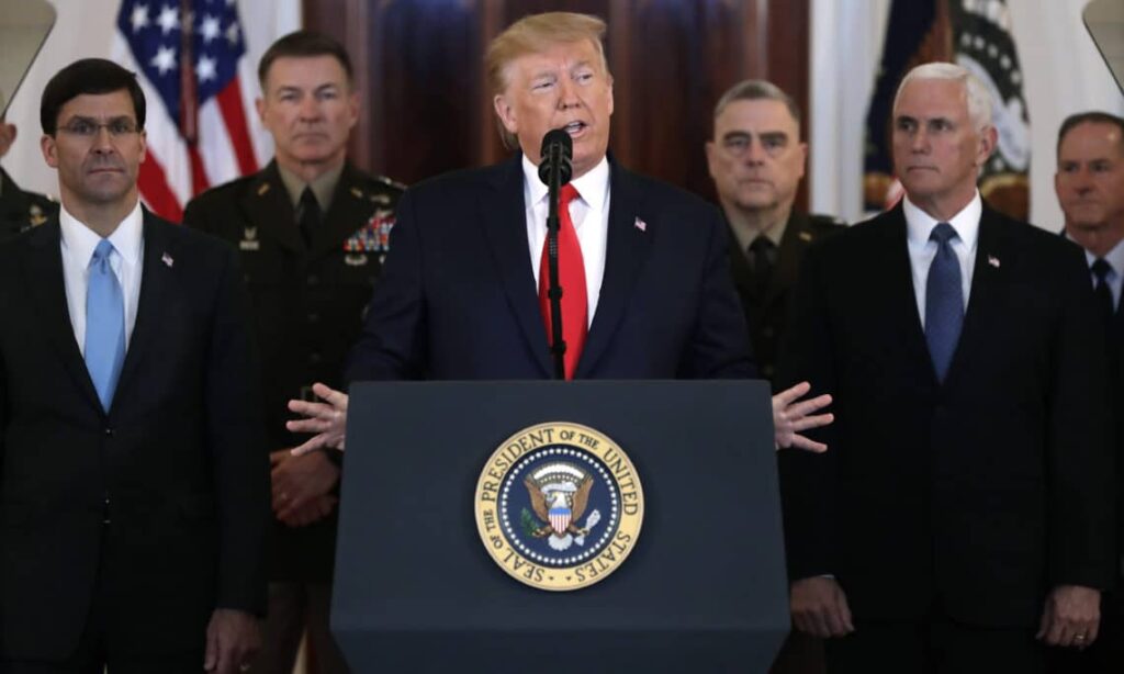 Donald Trump se dit prêt à "rayer" l'Iran de la surface terrestre en cas d'assassinat