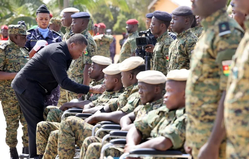 Togo/ Opération Koundjoaré : l’État décerne l’Ordre du Mono aux soldats tombés