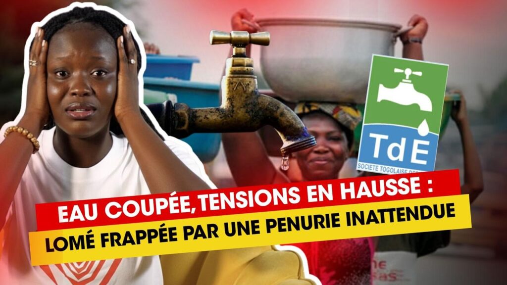 Panne d'eau potable dans des quartiers de Lomé - Revue du 9 janvier 2026