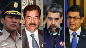 Liste des présidents capturés par les forces américaines