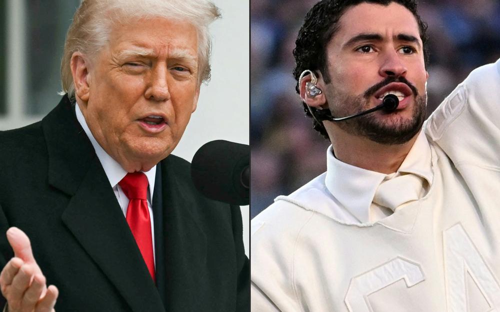 "L’un des pires de l’histoire", Trump critique la prestation de Bad Bunny
