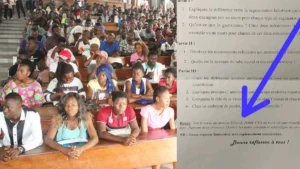 Indignation à l’Université de Lomé : une question "bonus" scandalise les étudiants