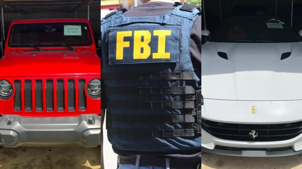 Lomé : le FBI et la police togolaise saisissent des voitures de luxe volées aux États-Unis