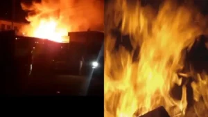 Togo : un violent incendie ravage une partie du marché de Hédzranawoé