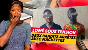 Lomé sous tension : deux bandits arrêtés avec machettes - Revue du 10 février 2026