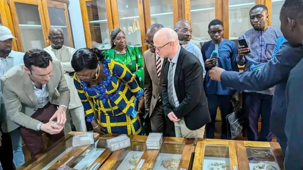 Une première ! L'Université de Lomé inaugure une salle de collection des fossiles et roches