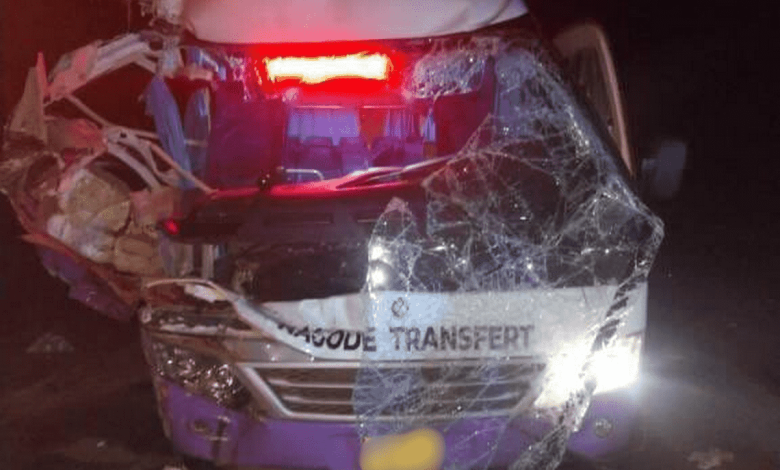 Accident sur la nationale N°1 : un bus Nagodé impliqué, plusieurs blessés