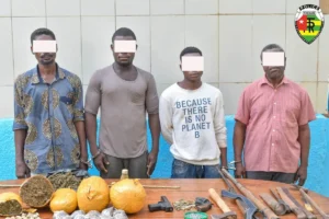 Togo : un réseau de trafic d’armes et de cannabis démantelé