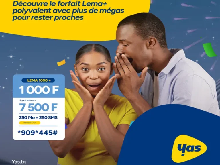 Yas Togo lance Léma 1000+ : le forfait qui révolutionne les communications