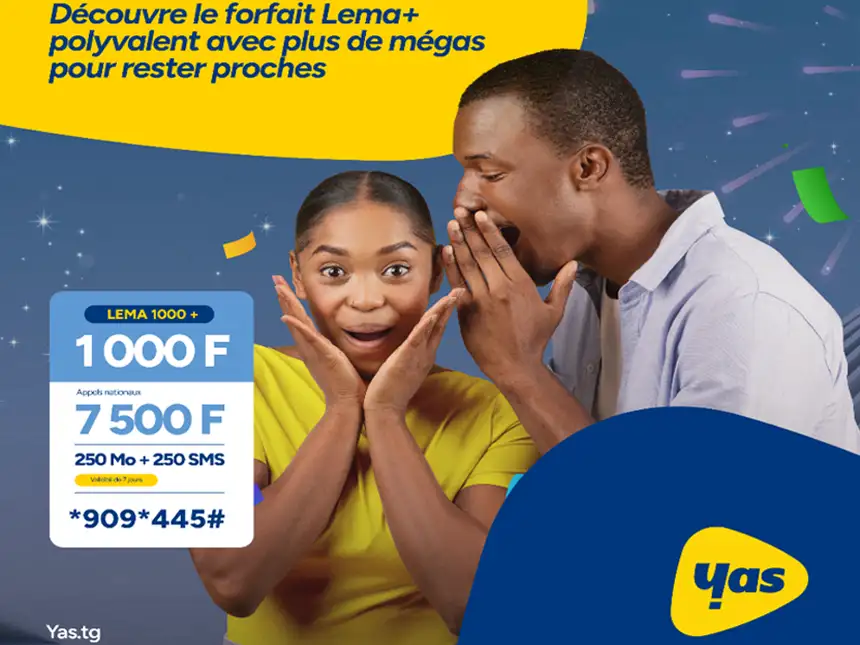 Yas Togo lance le forfait Léma 1000+