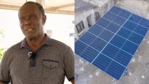 Installation de panneaux solaires par EGENT Togo à Lomé
