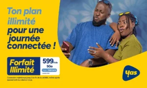 Yas Togo lance le forfait Illimité 24h, 5Go à 599 FCFA