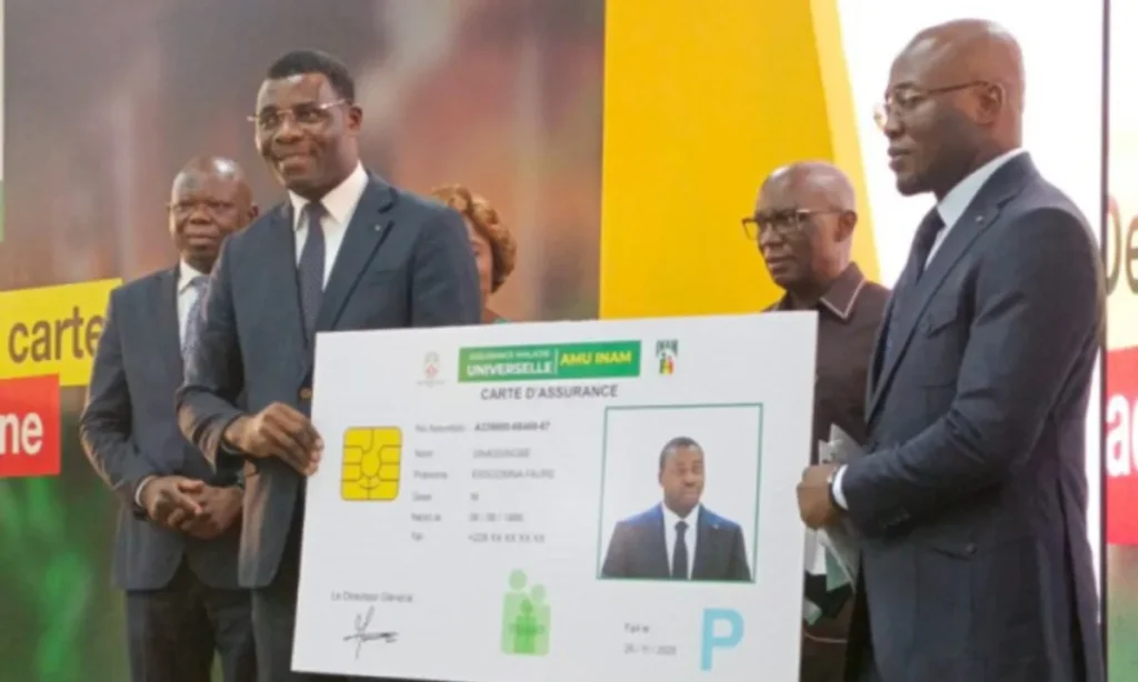 Togo : l'INAM digitalise ses services et déploie une carte AMU sécurisée