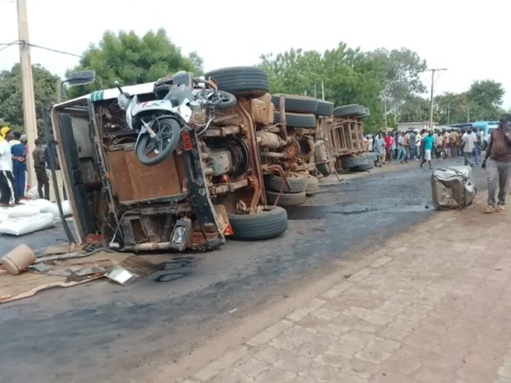 Togo : un camion hors de contrôle fait au moins un mort et plusieurs blessés