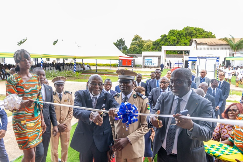 Inauguration du Laboratoire national de securite sanitaire et phytosanitaire des aliments