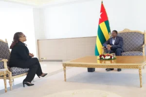 Togo-Canada : Faure Gnassingbé échange avec la Haute-Commissaire sur la paix et l'économie